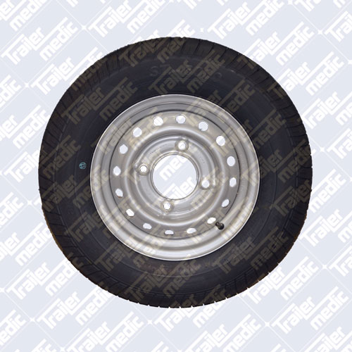 165R13C Wheel & Tyre Assembly 4x5.5" PCD - Trailer Medic