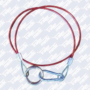 Red Breakaway Cable 1m x 3mm