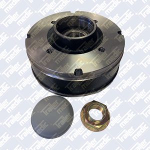 Ifor Williams style 200x50mm Brake Drum - 4 Stud 5.5" PCD