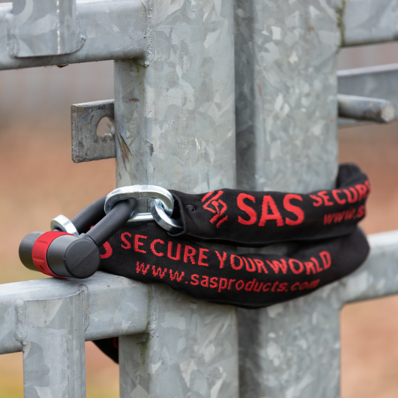 SAS Heavy Duty 2000x10mm Sq Chain & Padlock - Image 4