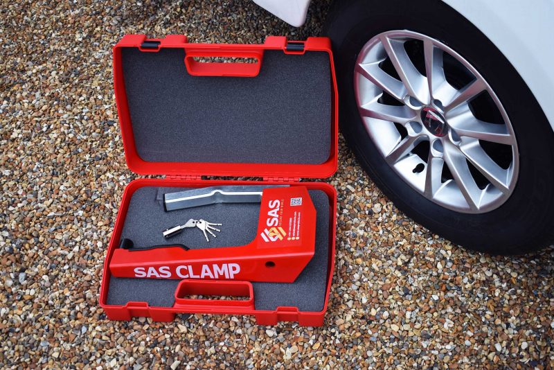 SAS Supaclamp Duo Gold Wheelclamp, in case - Image 9