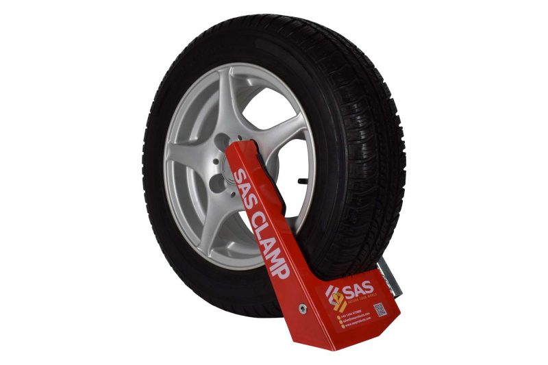 SAS Supaclamp Duo Gold Wheelclamp, in case