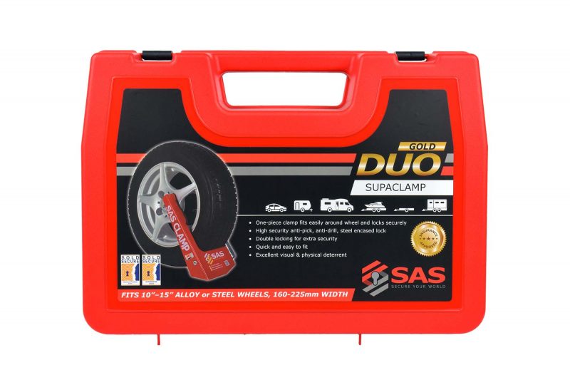 SAS Supaclamp Duo Gold Wheelclamp, in case - Image 3