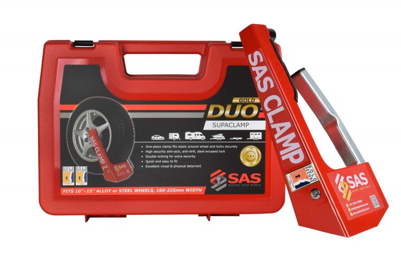 SAS Supaclamp Duo Gold Wheelclamp, in case - Image 2