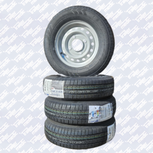 165R13C Wheel & Tyre Assembly 4x5.5" PCD (Compass)