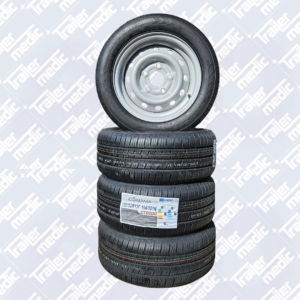 195/50R13C Wheel & Tyre Assembly 5x112mm PCD (Compass)