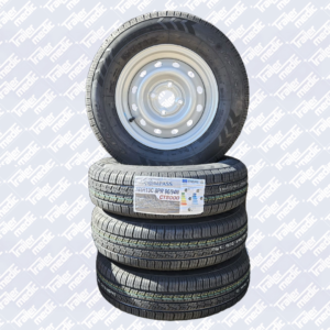165R13C Wheel & Tyre Assembly 4x100mm PCD (Compass)
