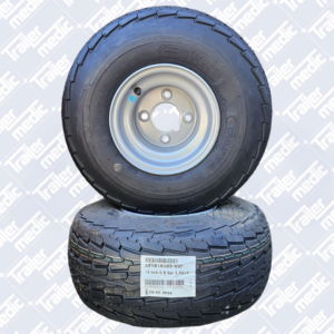 18.5x8.5-8 Flotation Wheel and Tyre - 4x4" PCD (Wanda)