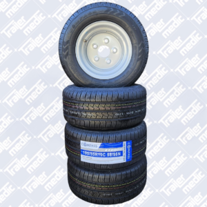 195/55R10C Wheel & Tyre Assembly 5x112mm PCD