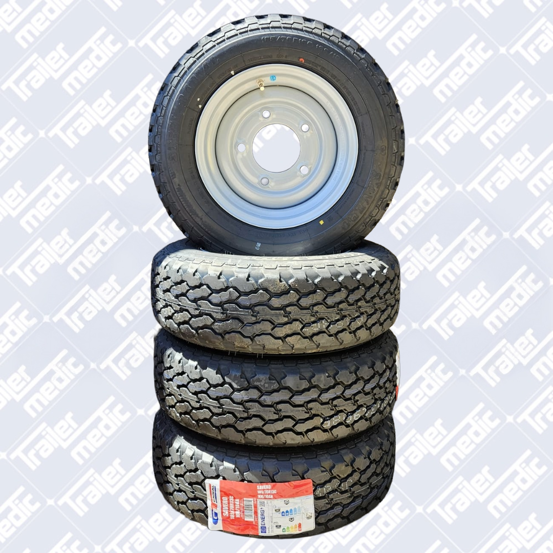 185/7013 Wheel & Tyre Assembly 5×6.5″ PCD (Savero)